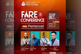 design professional church flyers event posters and marketing materials