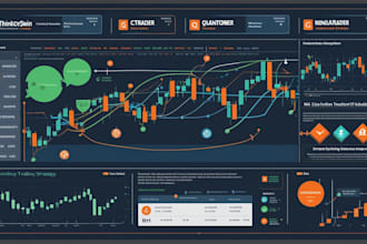 develop or modify ninjatrader 8, ctrader, quantower, and thinkorswim strategy