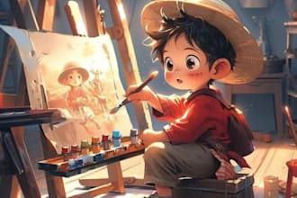 create children storybook illustrations and picture book