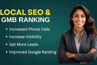 optimize google my business for local SEO and 3 pack map ranking