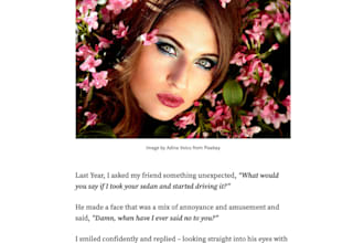write engaging blog posts and articles on lifestyle, culture, or personal