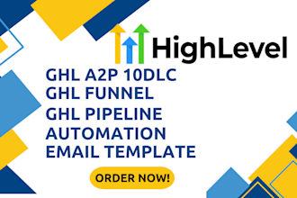 do gohighlevel ai a2p setup ghl workflow automation funnel landing page expert