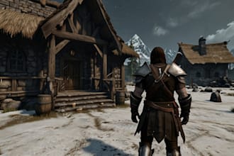 design immersive game mods fantasy rpg skyrim fallout unity unreal