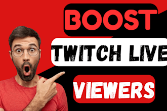 do organic twitch channel promotion to boost live viewers