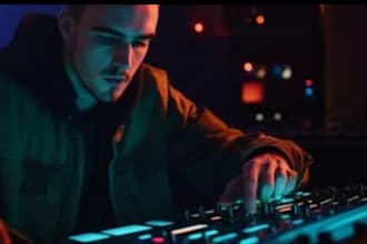 produce a professional beat maker,, hip hop beat, pop, trap, jazz, rap beat,