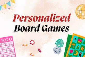 design custom printable games and activities for your party
