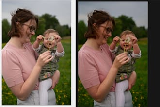 provide stunning color grading for your portraits or lifestyle photos