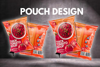 do cosmetic label packaging design pouch design for your product branding needs