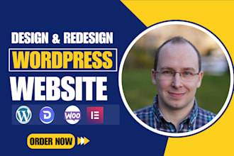 erstellen sie eine benutzerdefinierte wordpress business website entwicklung