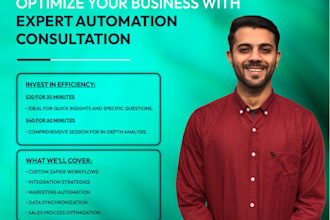 build zapier automations for ecommerce and CRM, and finance