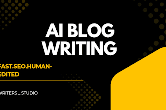 write a high quality SEO blog post using ai tools