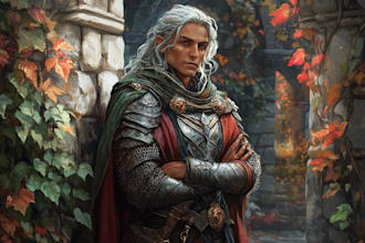draw unique fantasy characters and armor for your dnd campaign