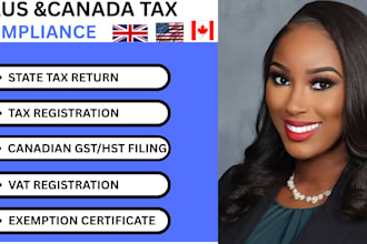 handle vat, sales tax, and business tax compliance in UK, US, or canada