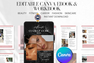 design canva workbook self help ebook christian book 3djournal cover page design