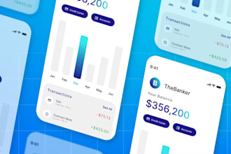 develop fintech app neobank app wallet app payment app loan app bank app finance