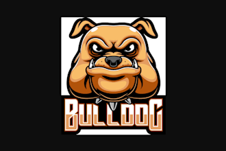 design a high quality bull dog logo with unlimited revisions