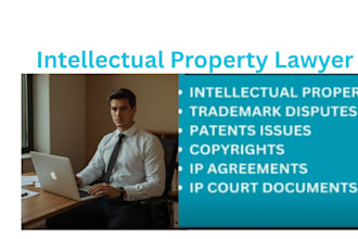 provide legal advice for intellectual property