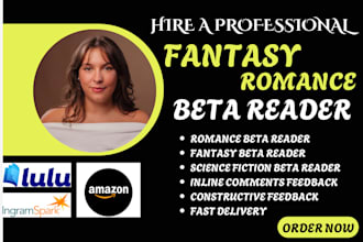be your alpha reader, romance beta reader, science fiction, beta reader fantasy