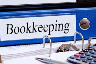 do bookkeeping using quickbooks and zoho, with financial analysis