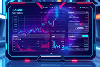 create profitable solana copy trading, market maker and pumpfun bots