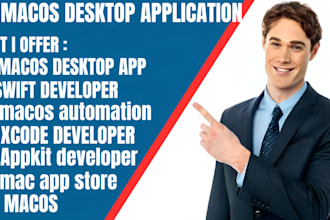 develop macos desktop app, swift app, xcode macos app, mac automation, macos ui