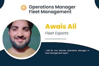 manage your fleet operations and logistics with professional expertise