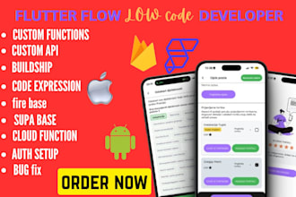 develop flutterflow app flutter app flutter flow app custom mobile app