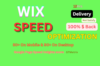 optimize your wix website speed optimization