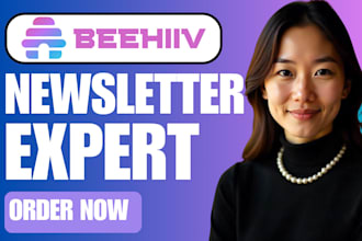 setup beehiiv account beehiiv newsletter template design beehive landing page