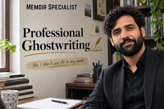be your memoir ghostwriter for your life story