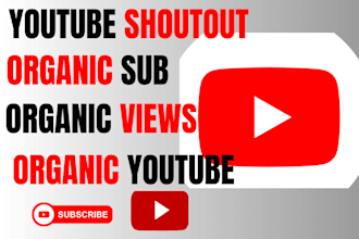 do massive organic youtube shoutout on millions subscribers and views
