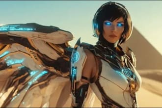 craft a 4k generated ai movie trailer, ai short film