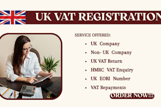 register your business for UK vat with hmrc fast