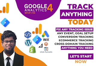 fix or set up ga4 ecommerce and ads tracking through GTM