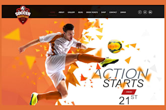 build custom football, basketball shopify website jersey store sports website