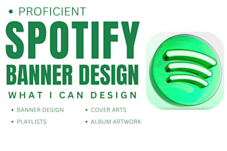 design a stunning spotify banner that grabs attention and grows your audience