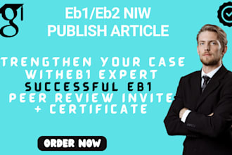 help you fulfill peer review and judging criteria for eb1, eb1a, or niw petition