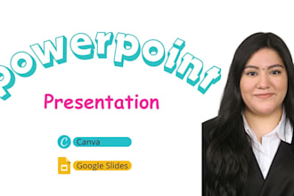 create presentations in canva or google slides for your business