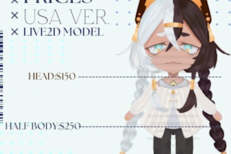 custom anime live2d model
