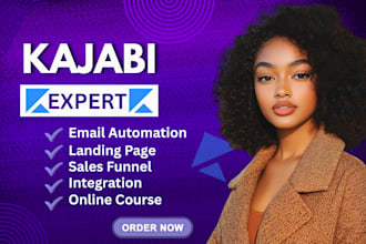 kajabi website design, kajabi online course, sales funnel, thinkific podia