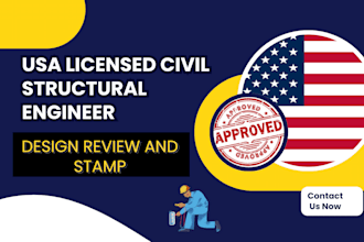 review stamp as licensed civil and structural engineer in florida and arizona