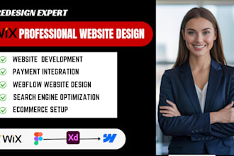 develop or design webflow website figma to webflow fix webflow webflow expert