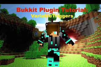 develop custom minecraft plugins for your spigot or paper server