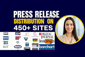 do press release distribution and press release writing , publish press release