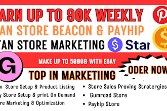 setup stanstore, stan store marketing, gumroad payhip, beacon ai, pensight, etsy