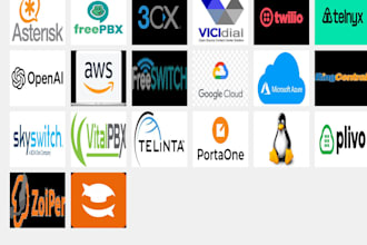 setup cloud hosted pbx solutions, expert setup for asterisk, freepbx, 3cx