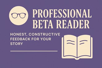 honest feedback on your novel or short story