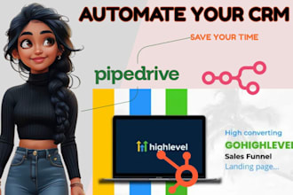 build gohighlevel automation workflows setup and clickup asana using n8n