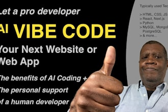 expertly ai vibe code your website as a pro web developer
