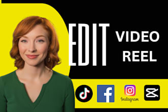 edit viral tiktok video reels instagram facebook short reels ai ugc video ads